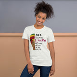 "Educated Queen" Short-Sleeve premium Unisex T-Shirt