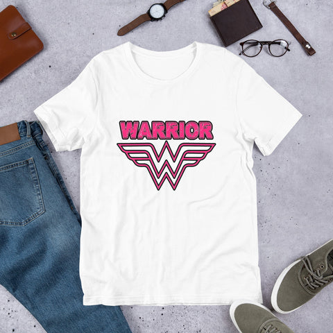 Warrior/Cancer Awareness/Short-Sleeve Unisex T-Shirt