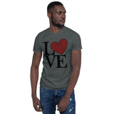 "Just Love" Short-Sleeve Unisex T-Shirt