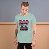 I Just Love How God/ Cancer Awareness Short-Sleeve Unisex T-Shirt