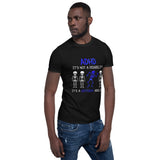 "ADHD is not a disability" Short-Sleeve Unisex T-Shirt