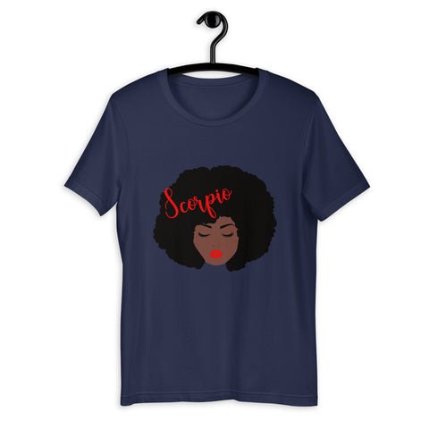 Scorpio Girl Short-Sleeve Unisex T-Shirt