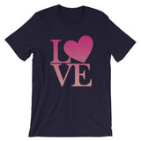 "Just Love/Pink" Premium Short-Sleeve Unisex T-Shirt