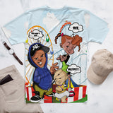 Bebe's Kids 3D All Over Print/ Front and Back Men's T-shirt