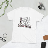 "I Heart Nursing" Short-Sleeve Unisex T-Shirt