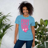 "Fight Like A Girl" Cancer awareness Short-Sleeve Premium Unisex T-Shirt