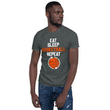 Eat.Sleep.Basketball.Repeat Unisex T-Shirt