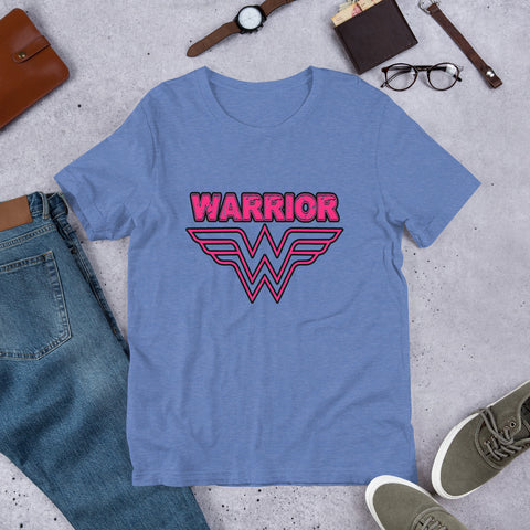 Warrior/Cancer Awareness/Short-Sleeve Unisex T-Shirt