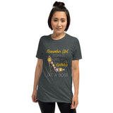 November Girl Stepping Into My Birthday Like A Boss-Short Sleeve Unisex T-Shirt