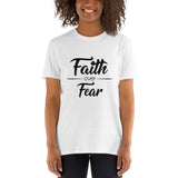 "Faith Over Fear" Short-Sleeve Unisex T-Shirt