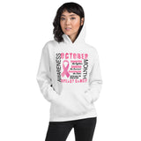 "October Breast Cancer Awareness" Unisex Hoodie