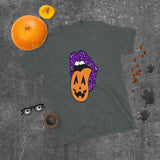 Leopard Halloween Lips- Short-Sleeve Unisex T-Shirt