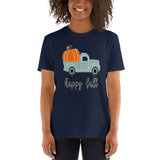 Happy Fall- Short-Sleeve Unisex T-Shirt