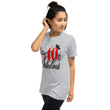 40 & Fabulous- Short-Sleeve Unisex T-Shirt