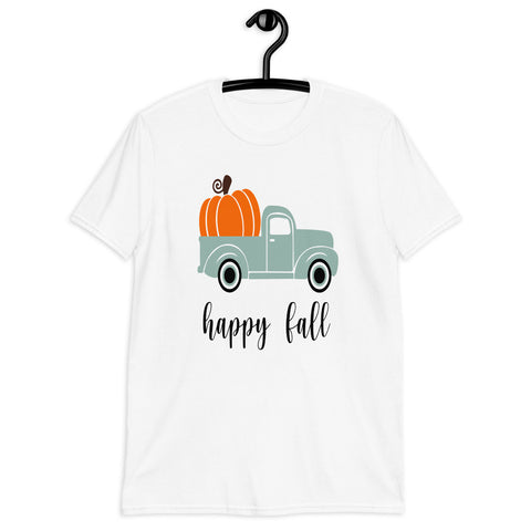 Happy Fall- Short-Sleeve Unisex T-Shirt