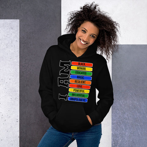 I Am Black Woman Hoodie