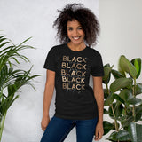 Black Love Black Joy Black Excellence Black History T-Shirt