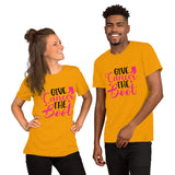 Give Cancer The Boot- Short-Sleeve Unisex T-Shirt