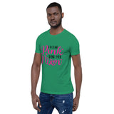 I Wear Pink For My Mom- Short-Sleeve Unisex T-Shirt