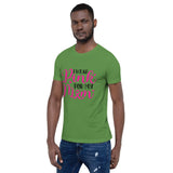 I Wear Pink For My Mom- Short-Sleeve Unisex T-Shirt