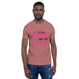 I Wear Pink For My Mom- Short-Sleeve Unisex T-Shirt