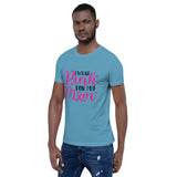 I Wear Pink For My Mom- Short-Sleeve Unisex T-Shirt