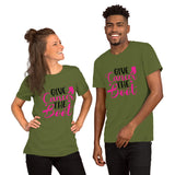 Give Cancer The Boot- Short-Sleeve Unisex T-Shirt