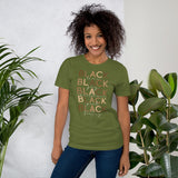 Black Love Black Joy Black Excellence Black History T-Shirt