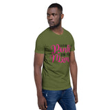 I Wear Pink For My Mom- Short-Sleeve Unisex T-Shirt