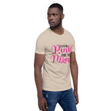 I Wear Pink For My Mom- Short-Sleeve Unisex T-Shirt