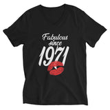 1971 Fabulous Unisex Short Sleeve V-Neck T-Shirt