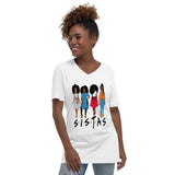 SISTAS Unisex Short Sleeve V-Neck T-Shirt